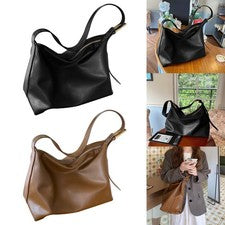 Bolso bandolera mujer color puro niña tote mujer cuero hobo monedero