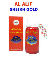 Aceite de perfume concentrado Sheikh Gold de Al Alif | 100 ml | Aceite Attar