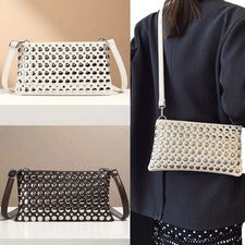 Brillante Bolso de Hombro Portátil Moda Ligero Bolso Bandolera