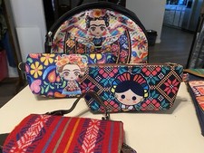 Revendedor Lote de 5 Monederos MARIA BONITA Hechos a Mano Bolsa Artesanal México