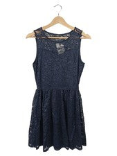 Vestido de encaje mujer ONLY sin mangas azul talla S 36 festivo elegante