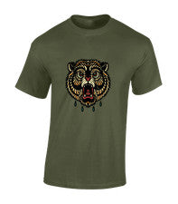 CAMISETA TATUAJE OSO PARA HOMBRE CAMISETA DIVERTIDA GENIAL DISEÑO RETRO VINTAGE MODA TOP NUEVA