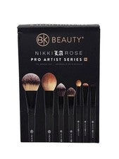 Juego de pinceles BK Beauty Nikki La Rose Pro Artist 7 piezas nuevo en caja genuino auténtico