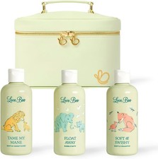 Set de regalo para el cuidado del cabello | Champú, acondicionador y burbujas de baño con aceite de argán natural con