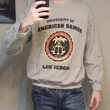 Sudadera de Derecho de la Universidad de Samoa Americana, Camiseta de Abogado Saul Goodman