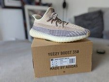 ADIDAS YEEZY 350 v2 "ASH PEARL" UK 9 NUEVO