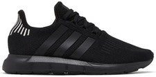 Adidas Swift Run 1.0 Tenis Para Mujer Negro Tejido Talla 8 M Zapatos para Correr
