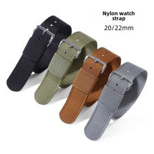 Correa de reloj de nailon trenzado de alta calidad correa de reloj deportivo de una sola pasada 20 mm/22 mm