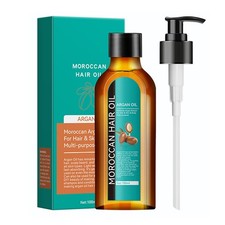 Aceite de argán marroquí tratamiento capilar orgánico para crecimiento e hidratación 4 oz EE. UU.