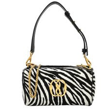 Bolso de hombro Bally Emblem Rox Logo Placa Cuero WAM02U-I013O