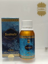 Aceite de perfume concentrado premium SoulMate by Ajmal, envasado de 100 ml, aceite Attar.