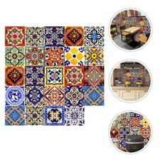24 piezas pegatinas autoadhesivas para azulejos de pared decoración del hogar cocina baño