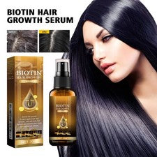 Spray para el cuidado del crecimiento del cabello biotina 30 ml cuidado diario nutritivo suave y brillante del cabello