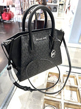 Michael Kors Bolso Bandolera Pequeño Bolso de Mano Cartera Mensajero Hombro Negro