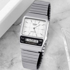 AQ-800E-7A Reloj Informal Unisex Estilo Retro Original Nuevo Casio