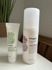 NUEVO Paquete de cuidado del cabello Briogeo Farewell Frizz spray sin enjuague + máscara de aguacate kiwi