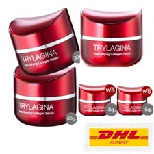 TRYLAGINA 12X Crema de Colágeno Suero Mejor Cuidado Facial de la Piel Anti Envejecimiento Arrugas 3Free2