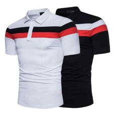 Polo De Manga Corta Para Hombre Camisa De Moda Deportivo Elegante Lujo De Verano