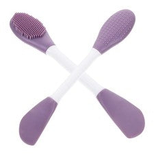 2 Piezas Cepillo Mascarilla Cabezal Silicona, Aplicadores Crema Facial, Belleza,