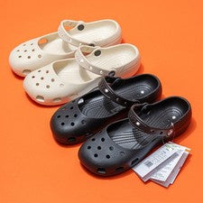 NUEVO Sandalias Zueco Crocs Clásicas, Zapatos para Mujer, Zapatillas, Zapatos de Ballet Playa