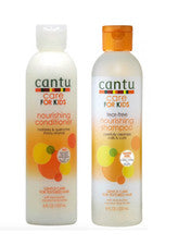 Acondicionador nutritivo y champú Cantu Care For Kids 8 oz 237 ml cada uno