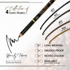 Lápiz de cejas BF Beauty Forever disponible en 4 tonos
