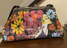 Bolso de mano retro vintage de moda para mujer