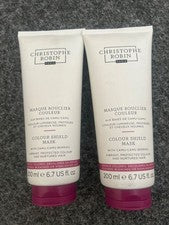 Máscara protectora de color Christophe Robin 200 ml x2 paquete ganga cuidado del cabello
