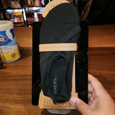 NUEVO FITKICKS Mujer Aire Libre Yoga Playa Calzado Activo Talla S 5.5-6.5 Negro Wat