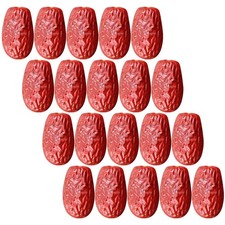 30 Piezas Decoración Hogar Artificial Rojo Fecha Accesorios Decorativos
