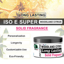 ISO E Super Woodland Bálsamo Perfume Sólido Cítrico|Fragancia de Larga Duración para Unisex