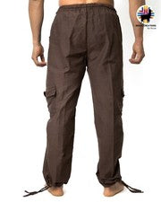 Pantalones boho de algodón. Pantalones estilo hippie.