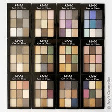 1 paleta de sombras de ojos NYX Love in Paris "Elige tu 1 color" *Cosméticos Joy's*
