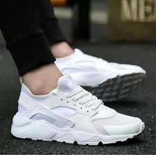 Air Huaraches Hombres Mujeres Entrenadores Tenis Triple Correr Zapatos Deportivos Talla 3-11*-*