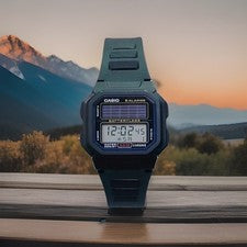Casio AL-190W 1AVEF Vintage Solar Rare A Estrenar