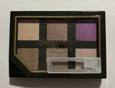Paleta de sombras de ojos Believe Beauty felpa púrpura 6 tonos brillo mate nueva con etiquetas