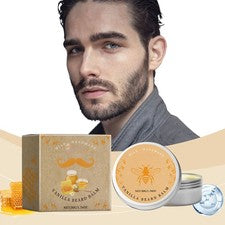 Crema para el cuidado de la barba suavizar hidratar el cabello facial anti frizz aceite de bálsamo para peinar barba
