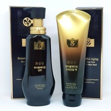 Champú para el cuidado de la pérdida del cabello con hermoso envejecimiento Ryo Hwayoon 350 ml + paquete de cabello para