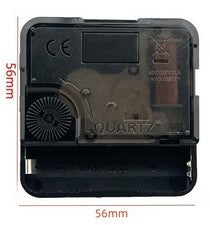 Movimiento de cuarzo silencioso para juegos de relojes 56x56x16mm fácil montaje de agujas