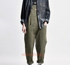 Mono estilo japonés retro para hombre Mono con tirantes pantalones sueltos
