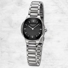 Regent Reloj De Pulsera Analógico Con Pulsera De Metal Plateada UR2252537