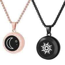 Collar Colgante Larga Distancia Táctil, Vibración e Iluminación Ajustable, Negro