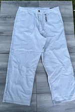 Chinos de corte cónico oversize en gris talla 36* 32 de ASOS DESIGN