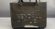 Bolso Bandolera Kendall & Kylie Negro Imitación Cuero Estilo Lujo Ciudad