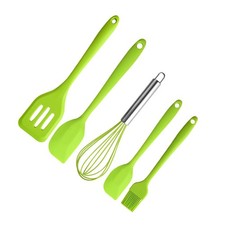 5 piezas herramientas de cocina equipo de horneado utensilios de cocina de acero inoxidable