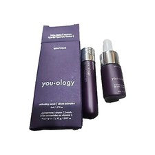Younique 7 días tratamiento facial de la piel suero activador + cuentas de vitamina C nuevo en caja