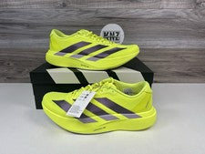 **Adidas ADIZERO EVO SL 'Solar Yellow' Ciruela Aurora (JR2024) Nuevo Hombre Correr