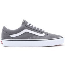 Zapatillas deportivas Vans Old Skool unisex gamuza Low Top peltre/blanco gris claro
