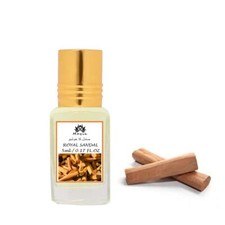 Mayin Royal Sandal Perfume Attar Para Hombre Y Mujer Botella 5ml