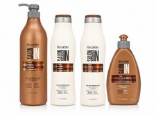 Recamier Salon In Hydra Repair Cuidado del Cabello Set Champú Acondicionador Lote de 4